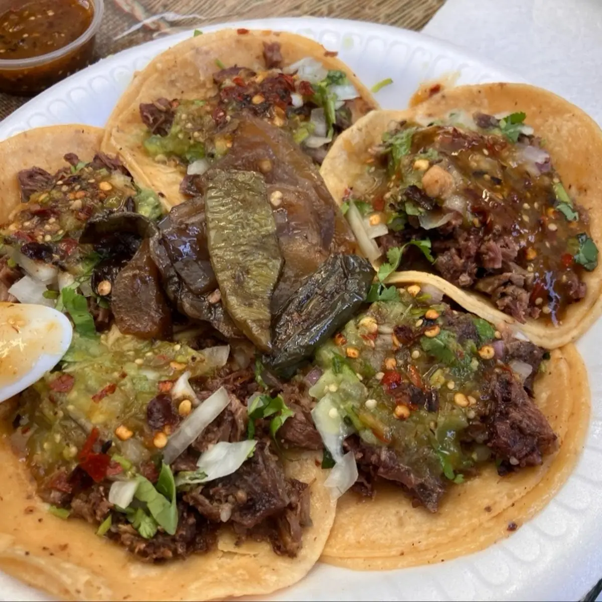 Pastor Y Cabeza Tacos