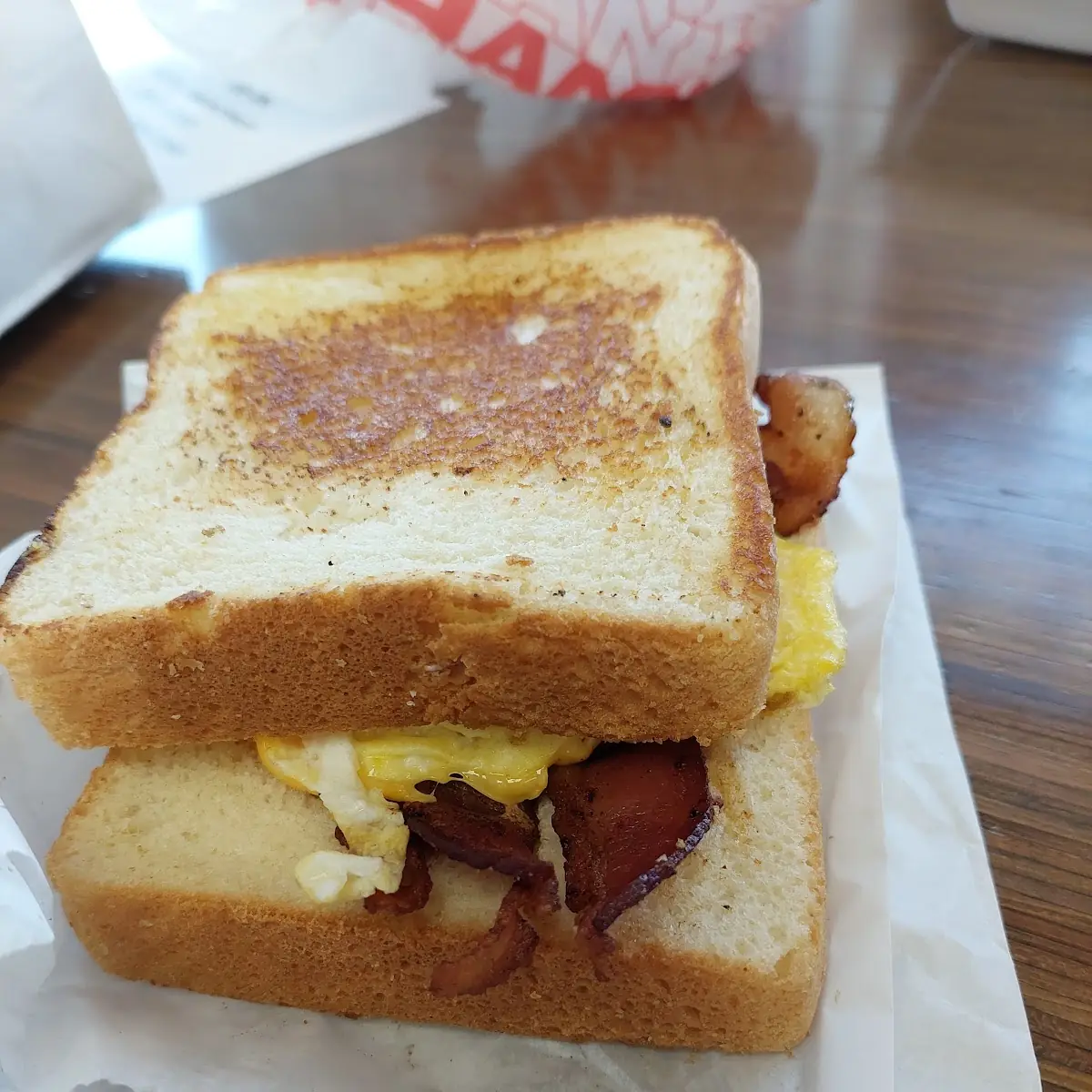 Bacon Egg and Cheese Sandwich