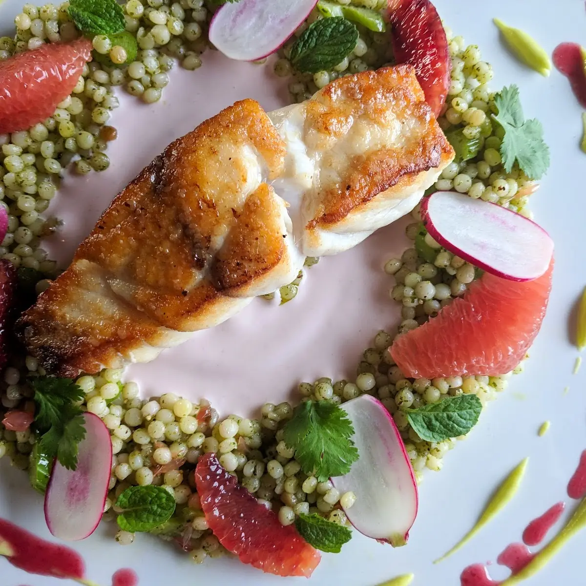 Pan Seared Snapper
