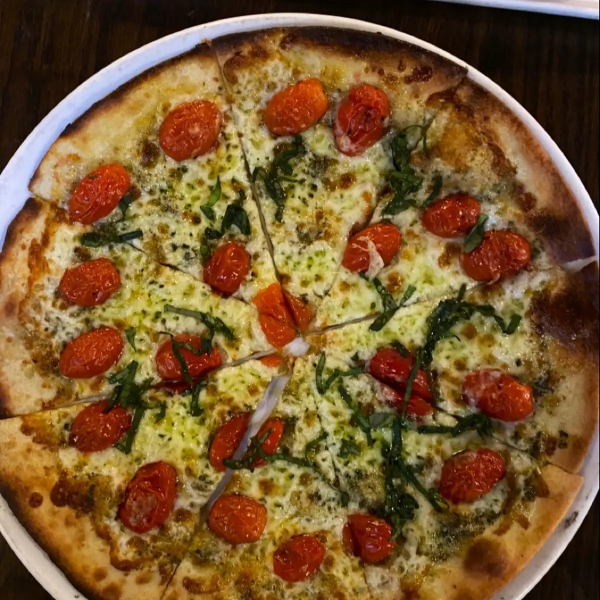 Tomato-Basil Pizza
