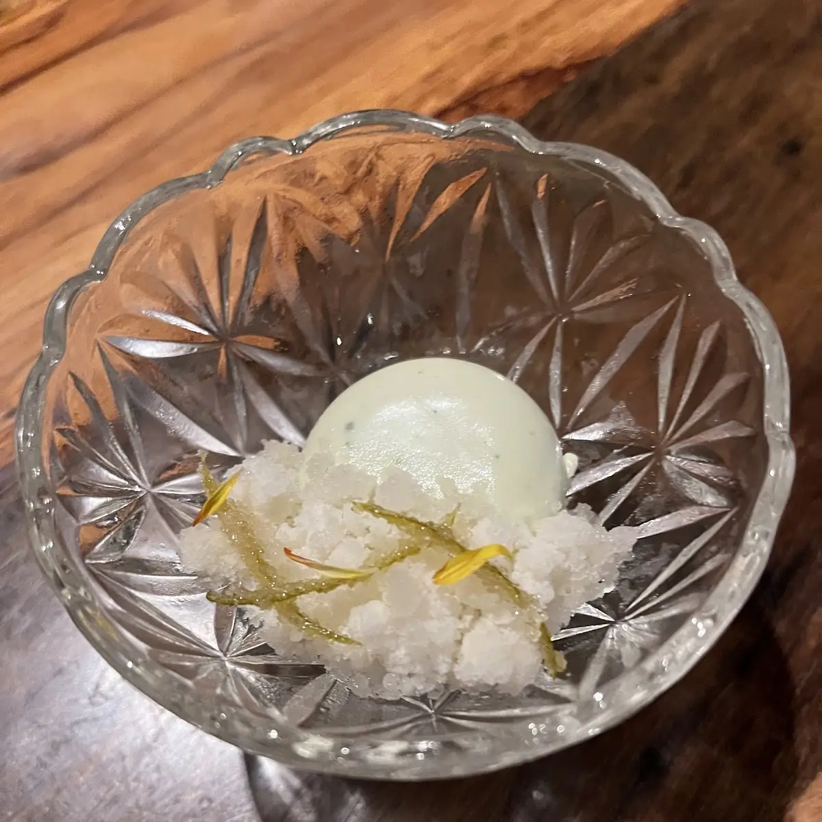 Celery Panna Cotta