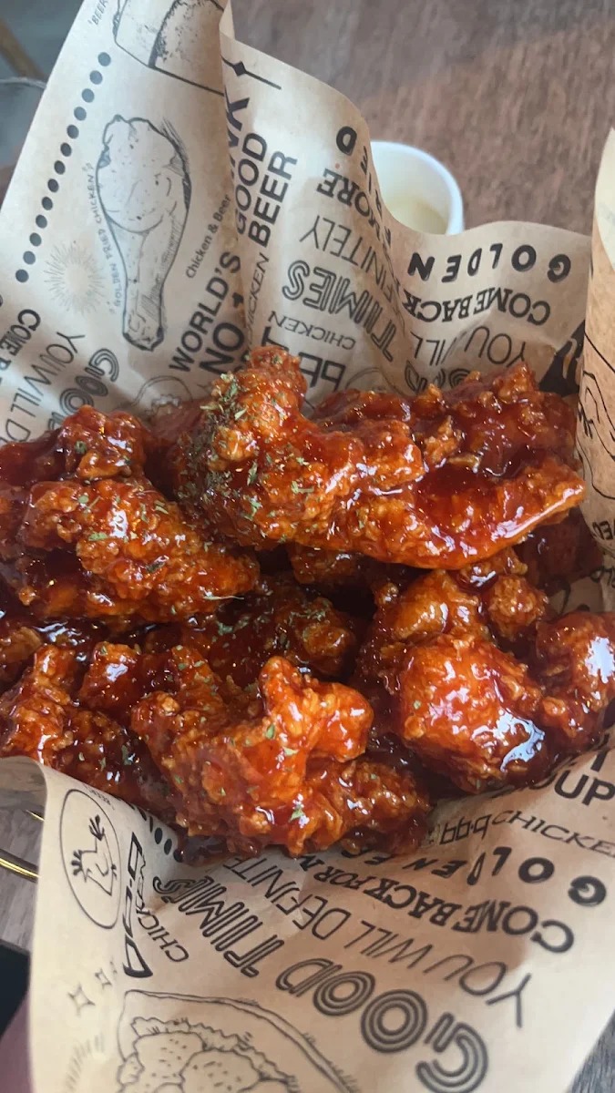 Galbi Q Chicken Wings