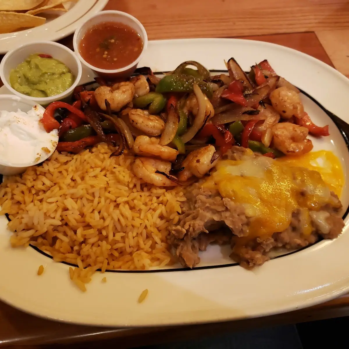 Shrimp Fajitas