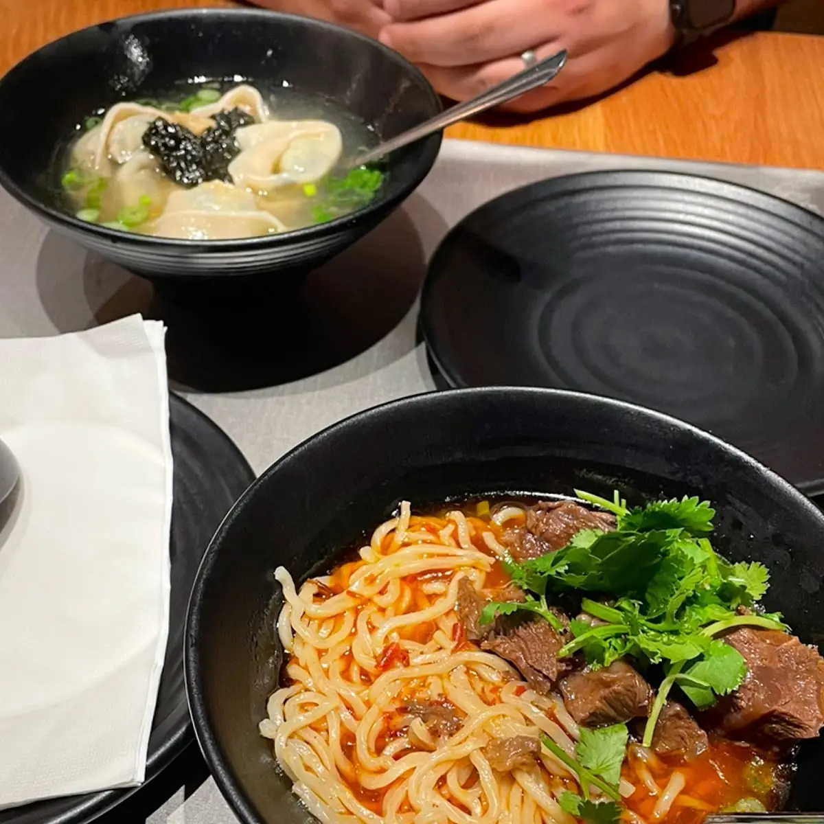 Vegetable Wonton Soup