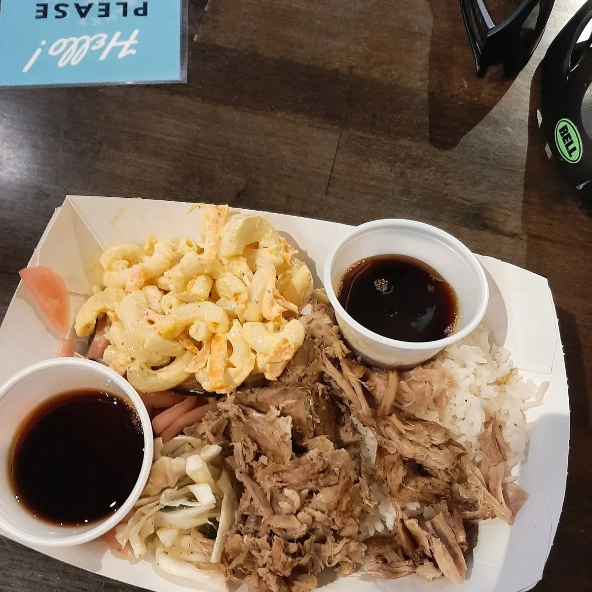 Hawaiian BBQ Plate