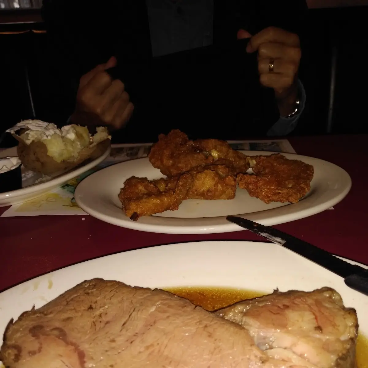 Prime Rib& Fried Chicken