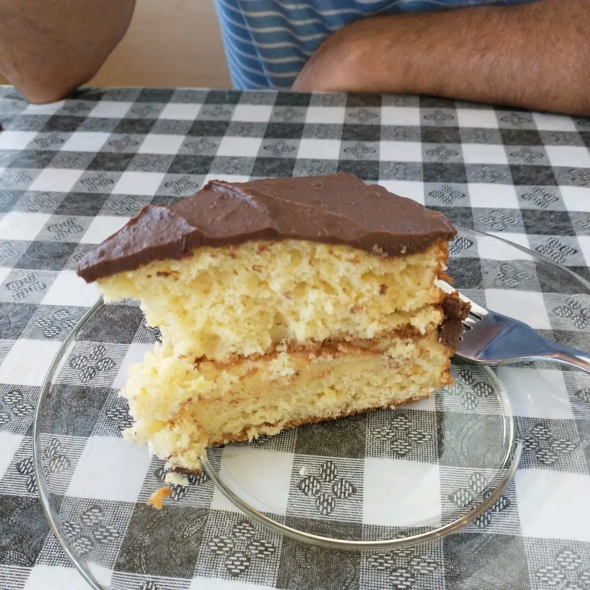 Boston Cream Cake