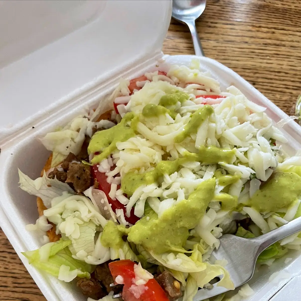 Beef Tostada