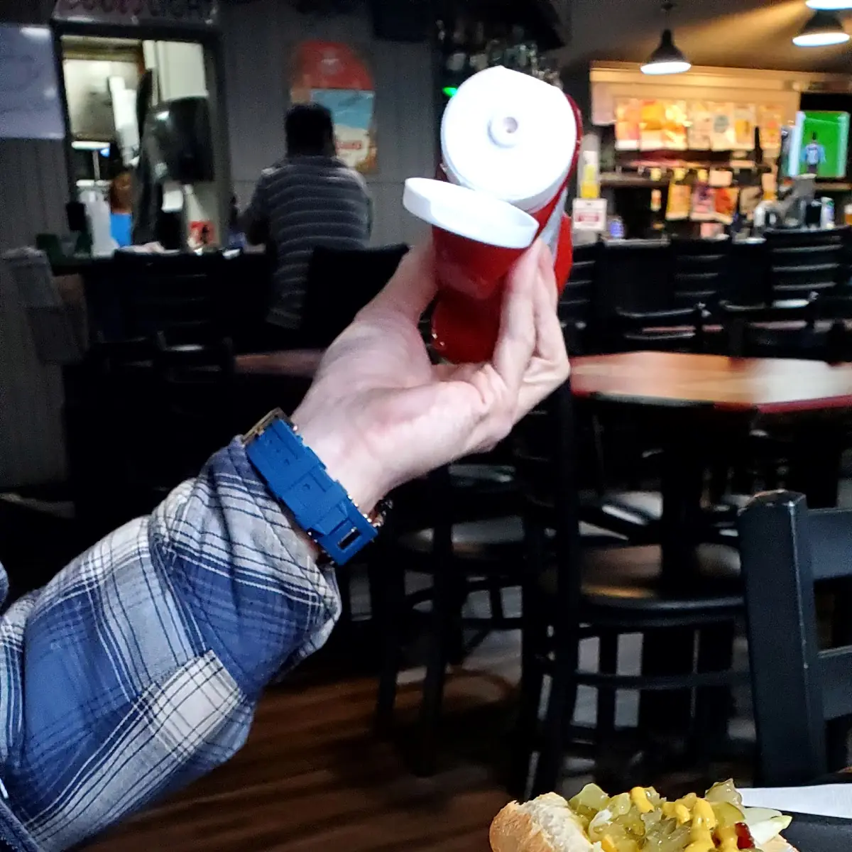 Bacon Wrapped Hot Dog with Tots