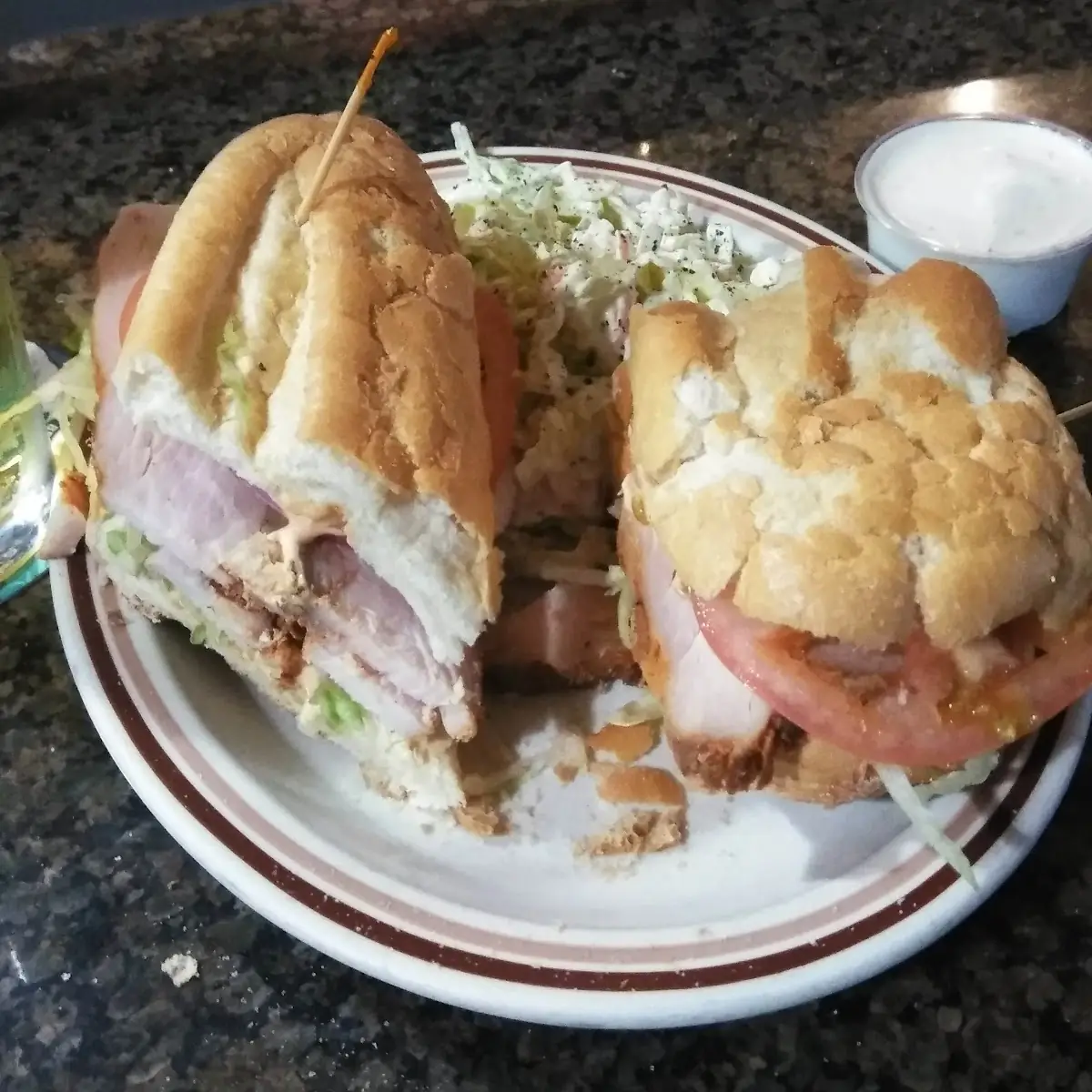 Happy Hour Smoked Turkey Sub
