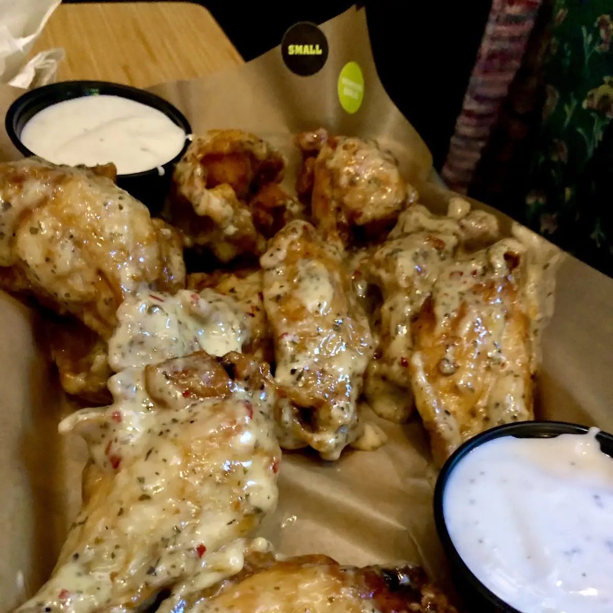Garlic Parmesan Wings