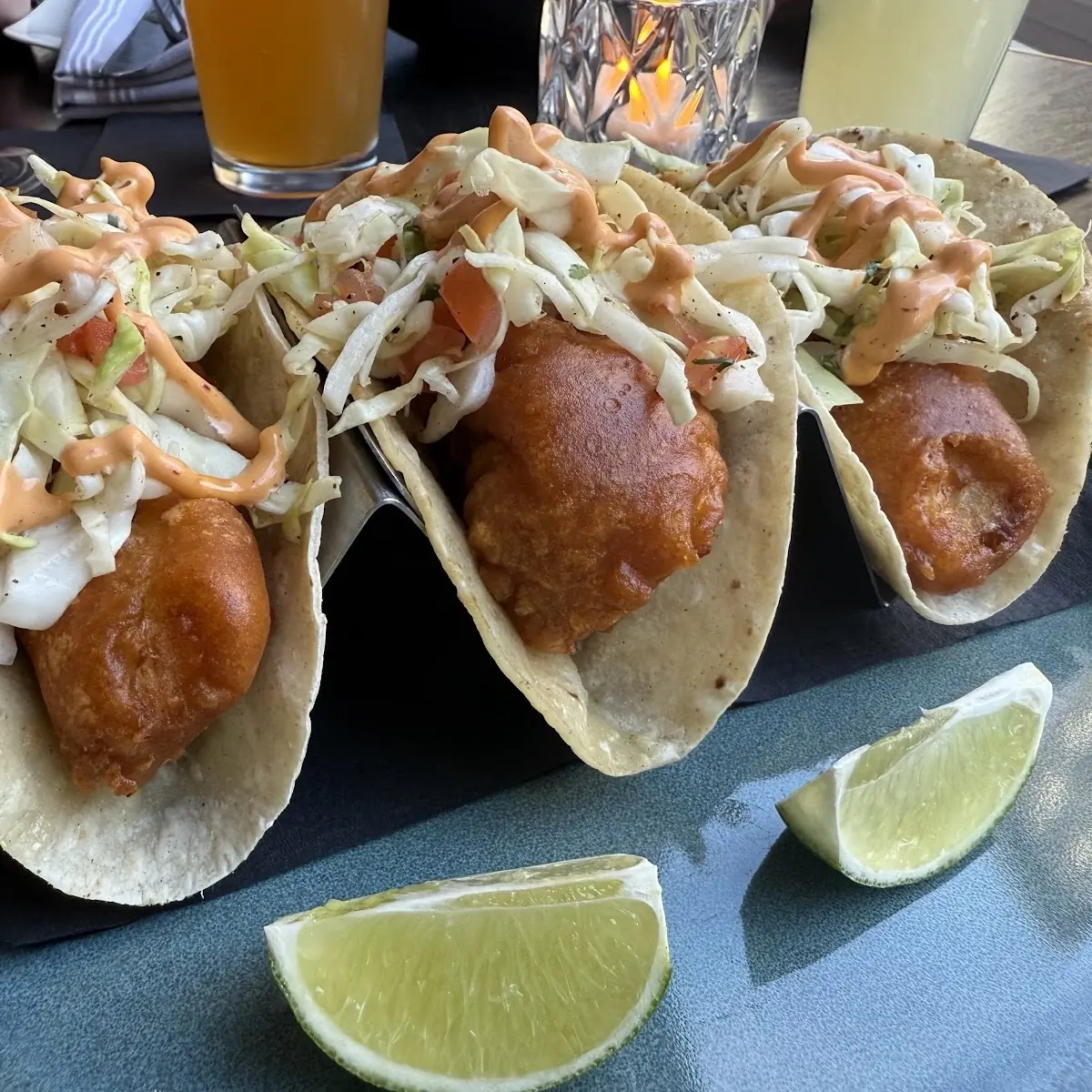 Beer Battered Fish Tacos