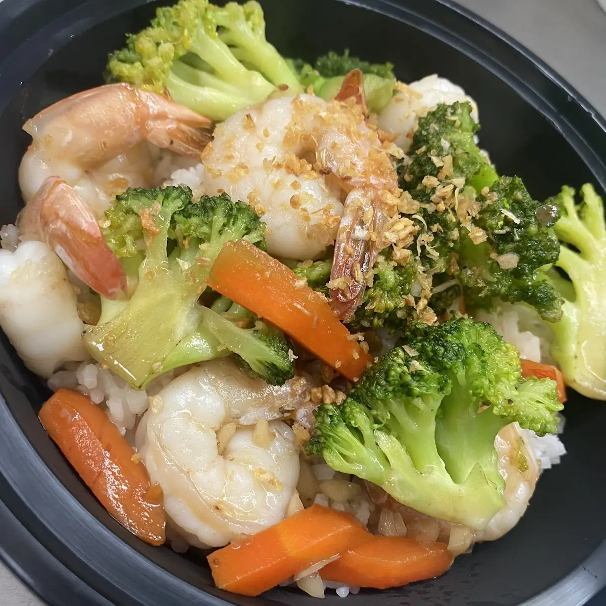 Shrimp Broccoli Bowl