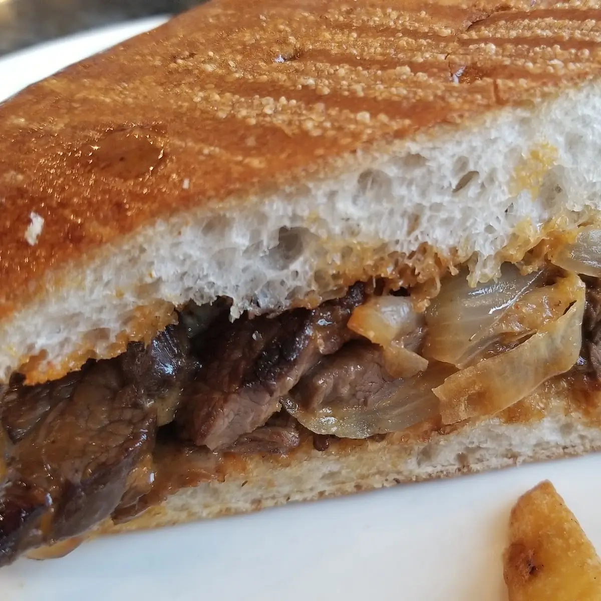 Steak & Bleu Cheese Panini