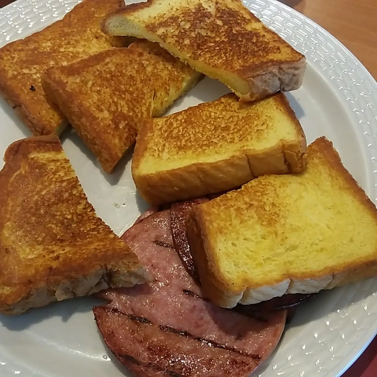 French Toast Combo Taylor Ham