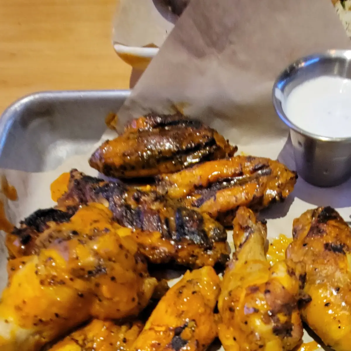 Cajun Rub Hot Wings