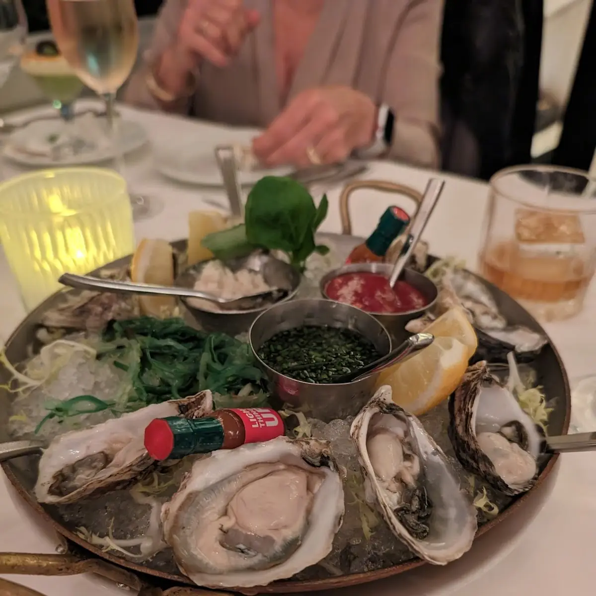 6 Oysters on the Half Shell