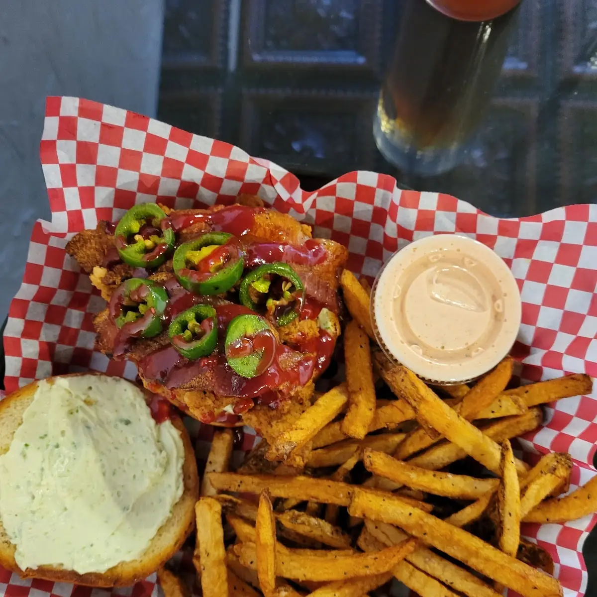 Chicken Popper Sandwich