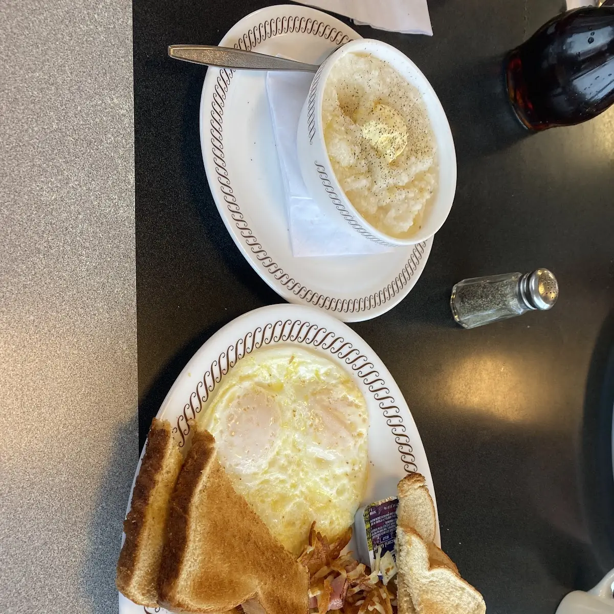 2 Eggs over Medium Hash Browns Scattered Smothered