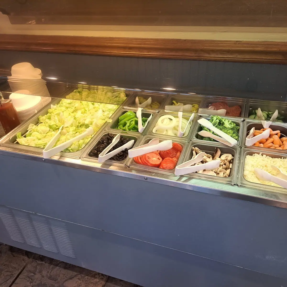 Buffet Salad Bar and Dressings