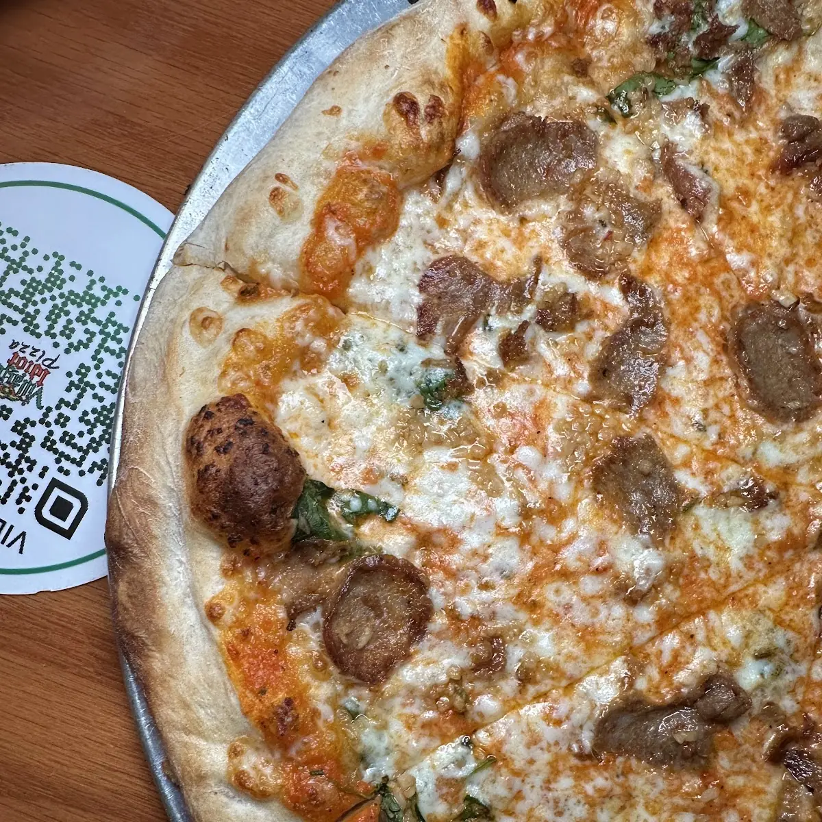 Meatball Pizza