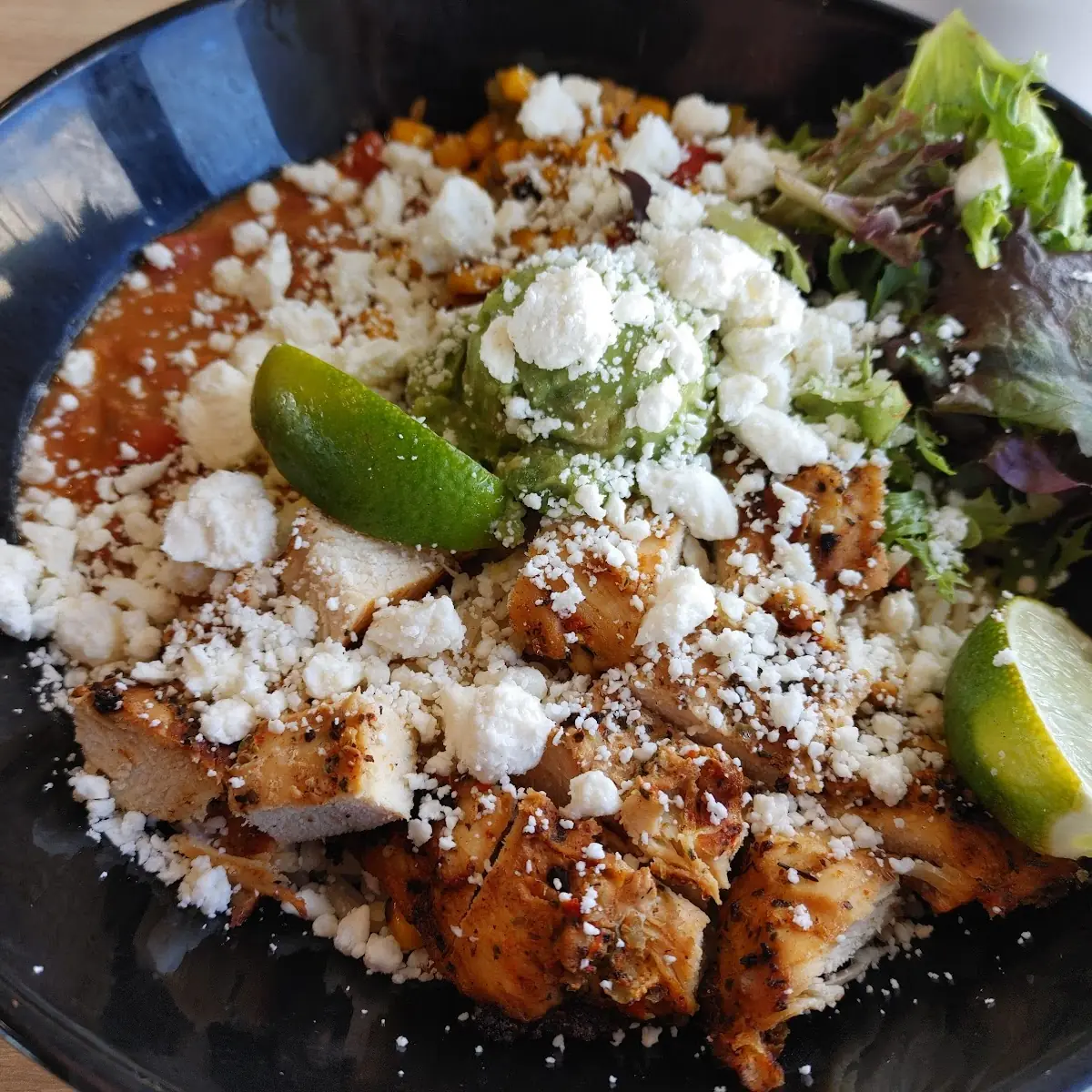 Campero Bowl with Crispy Chicken