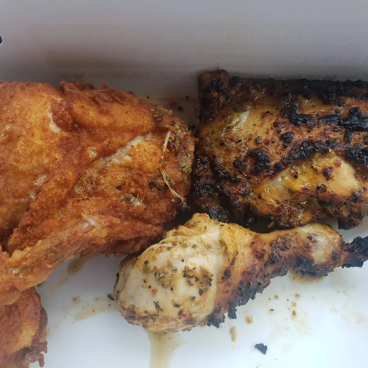 Fried Chicken and Grilled Chicken