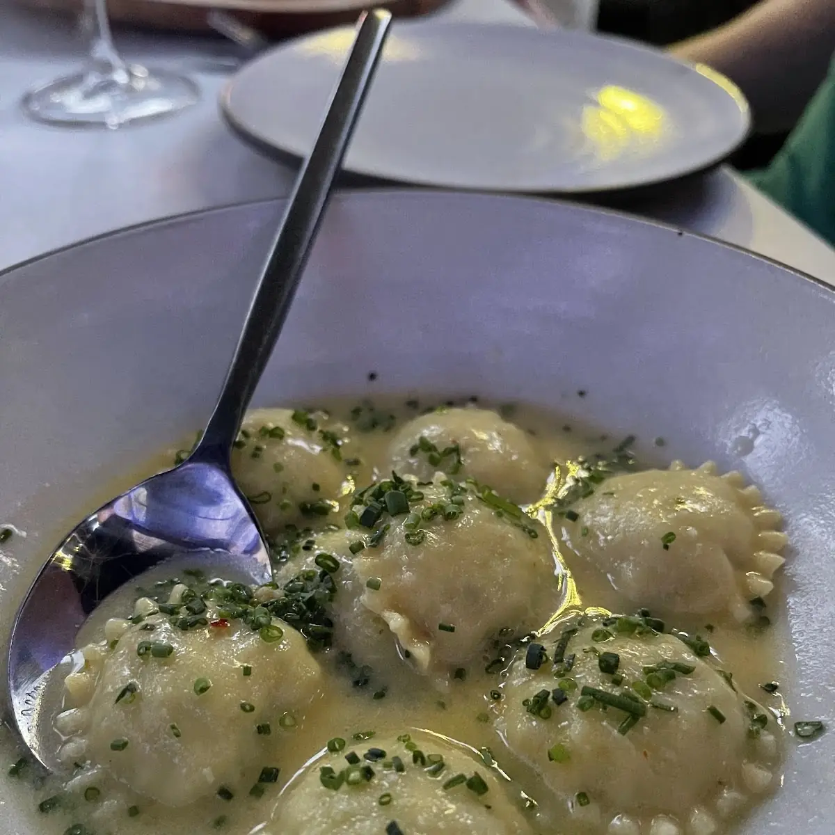 Sweet Corn Agnolotti