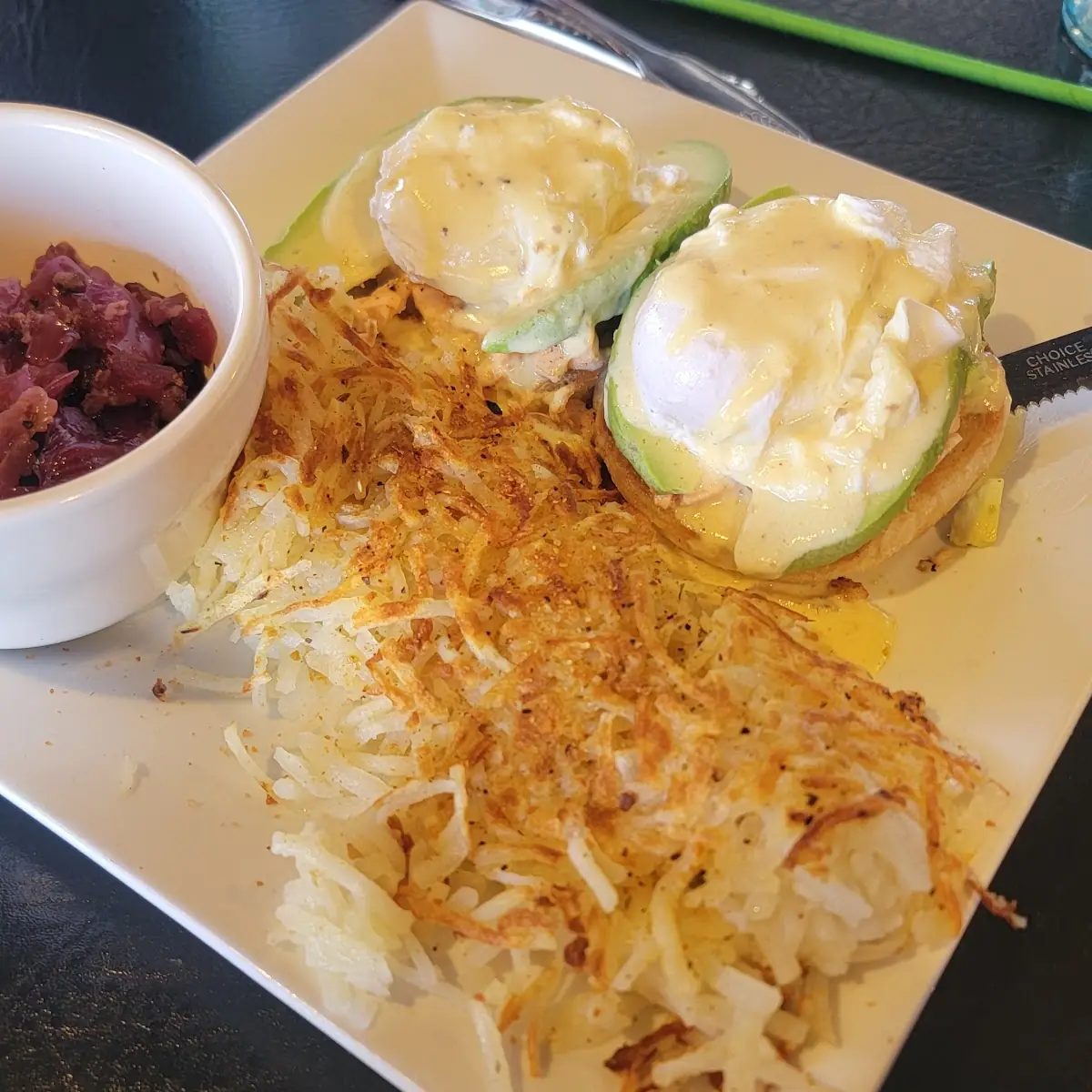 Salmon Eggs Benedict