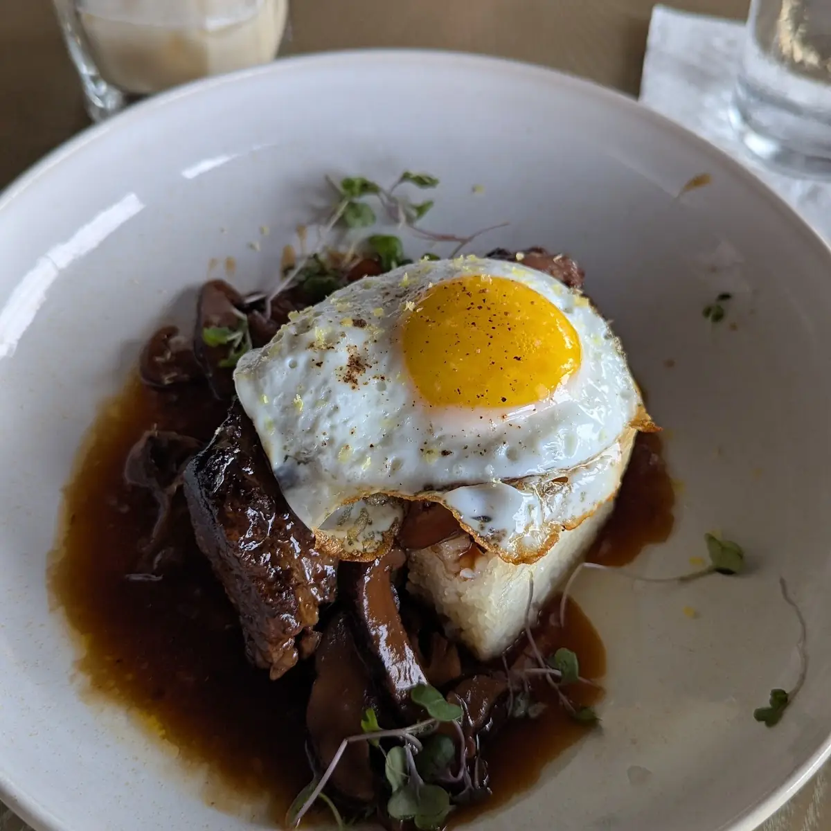 Short Rib Loco Moco