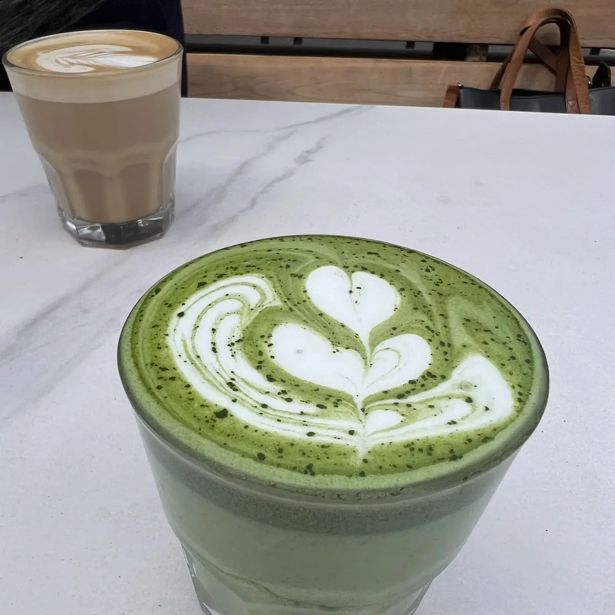 Plain Matcha Latte