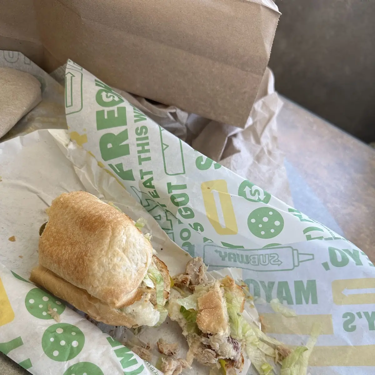 Rotisserie Chicken Sub