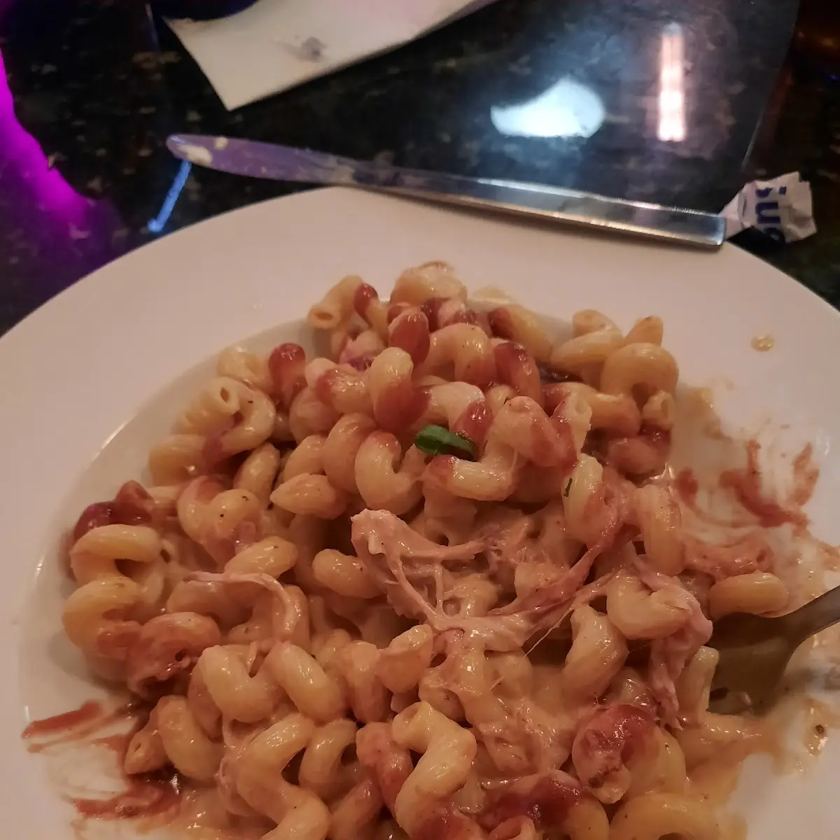 Pulled Pork Mac N Cheese