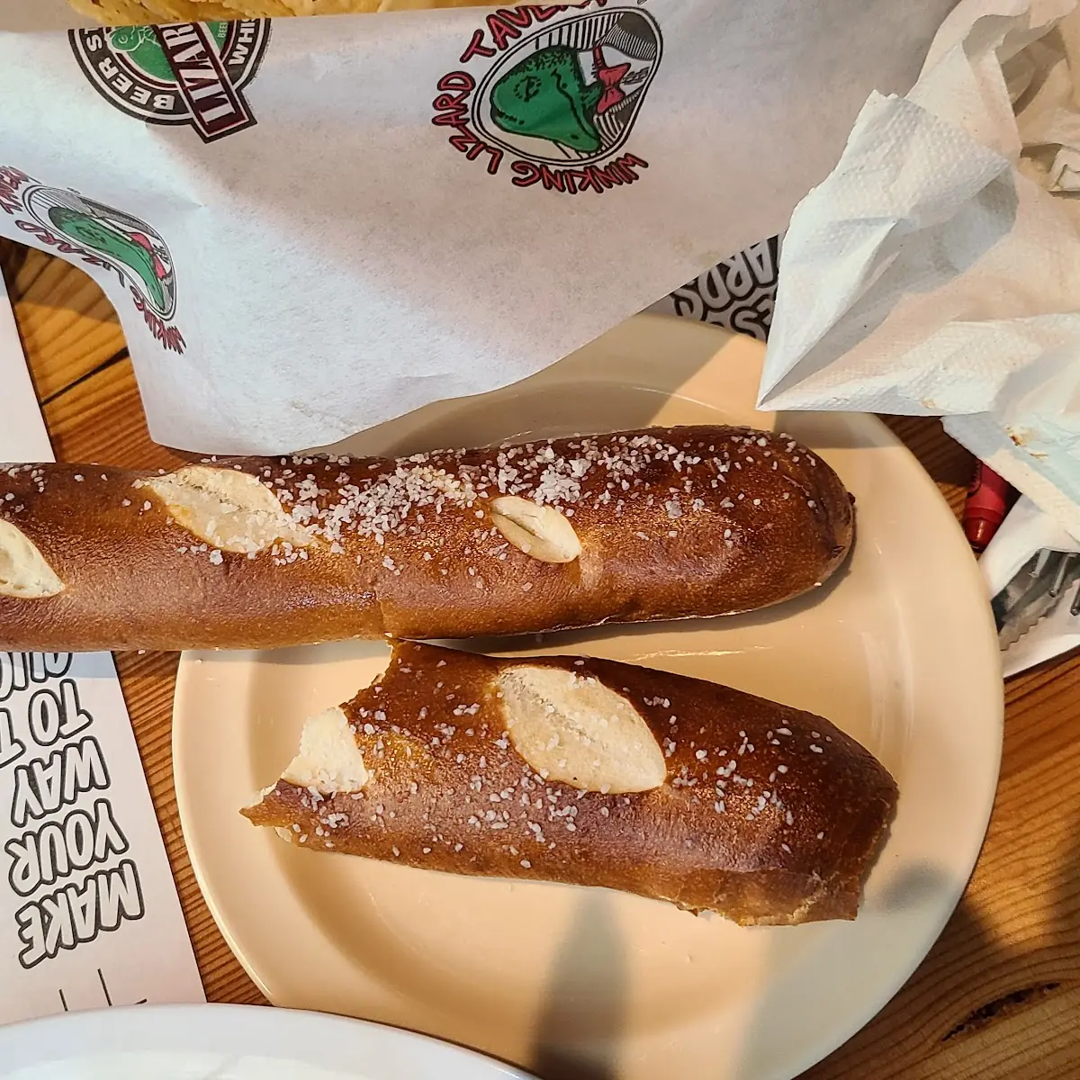 Soft Bavarian Pretzel Sticks