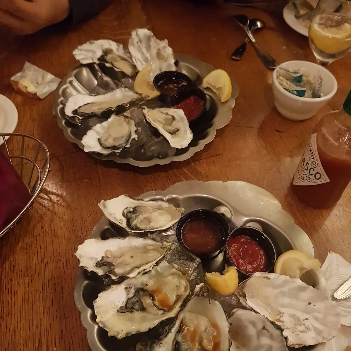 Oysters on the Half Shell