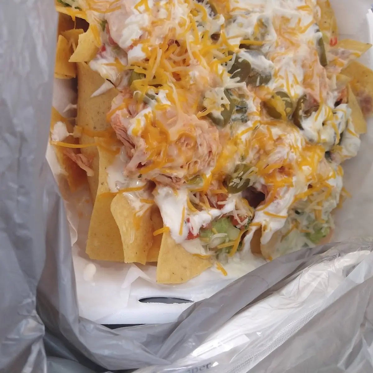 Chicken Nachos Supreme