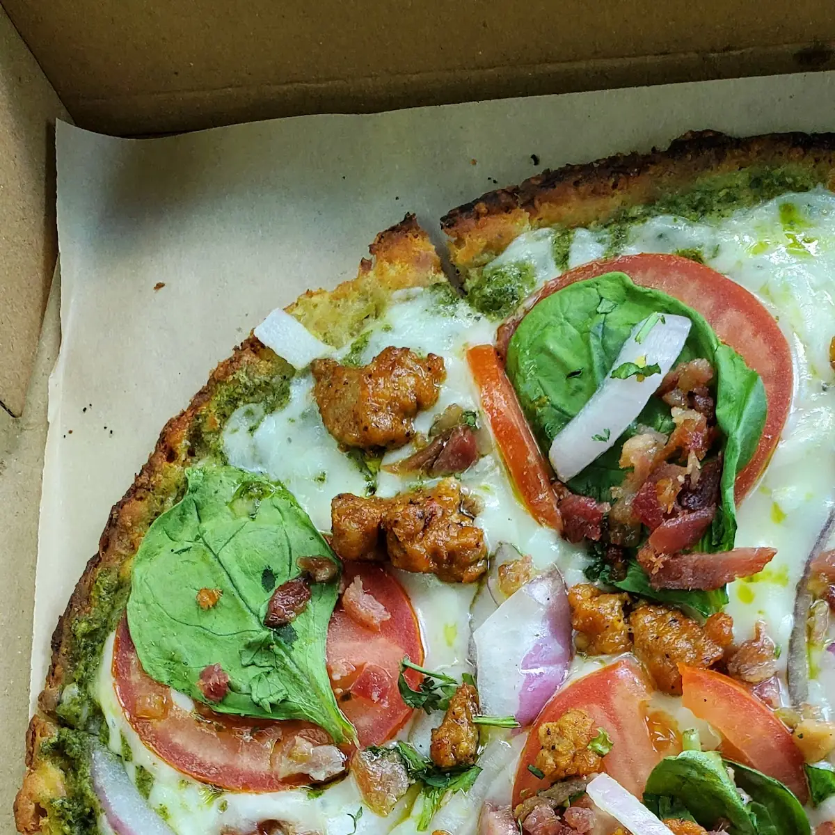 Keto Friendly Cauliflower Crust