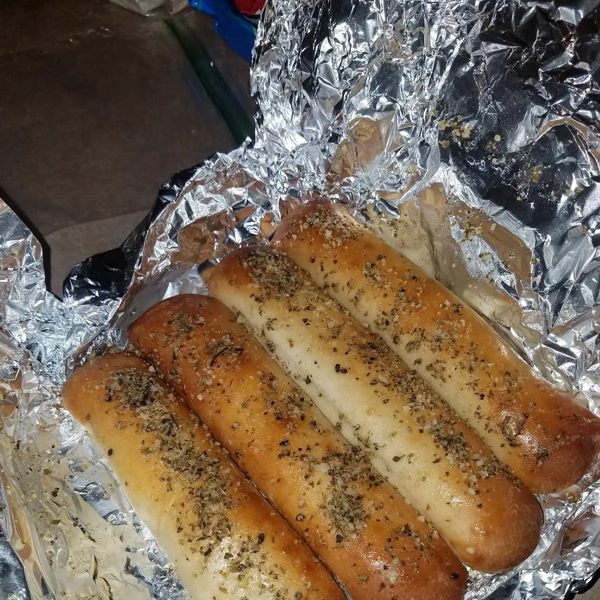 Stuffed Cheese Breadsticks