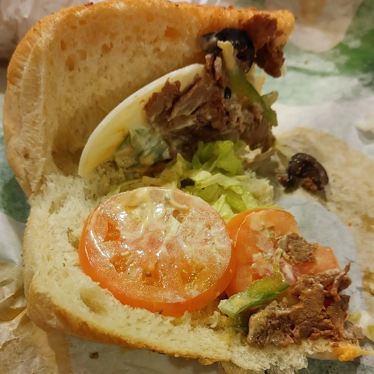 Steak Cheese Sandwich