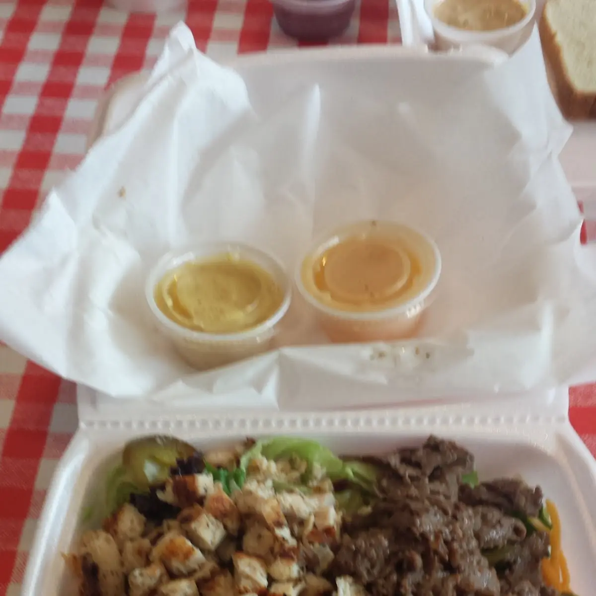 Fried or Grilled Chicken Salad