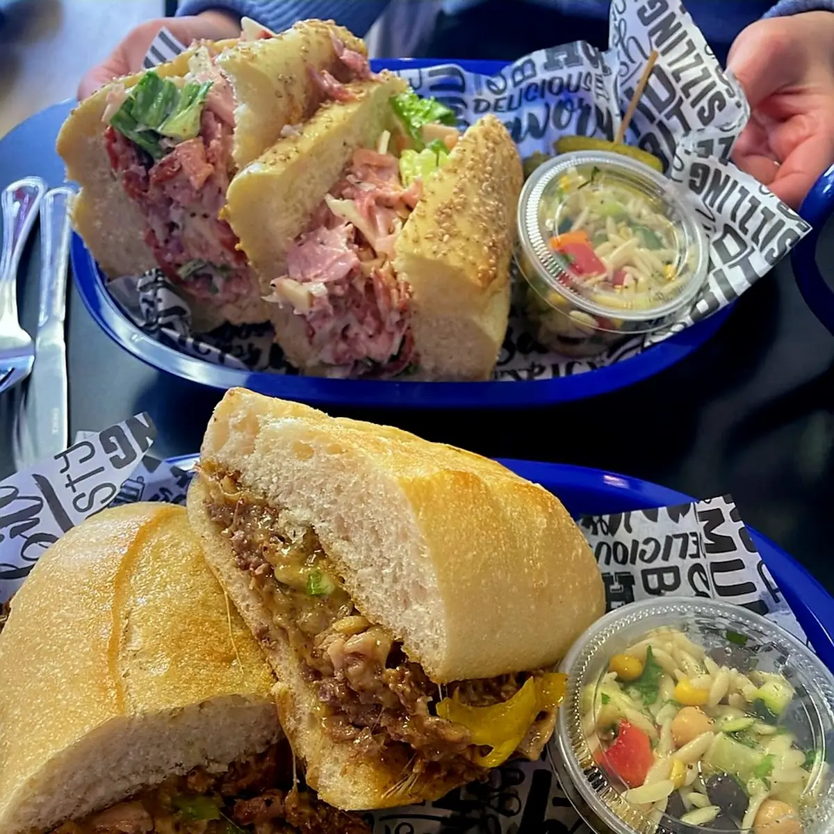 Philly Cheesesteak Sandwiches