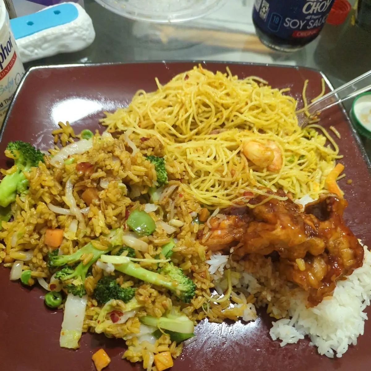 Chicken Chow Mein Combo