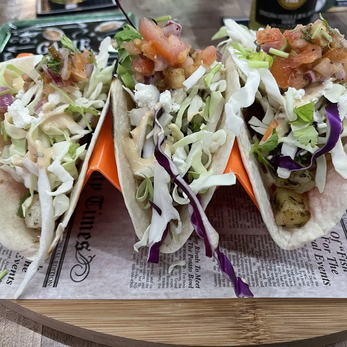 Line Drive Fish Tacos