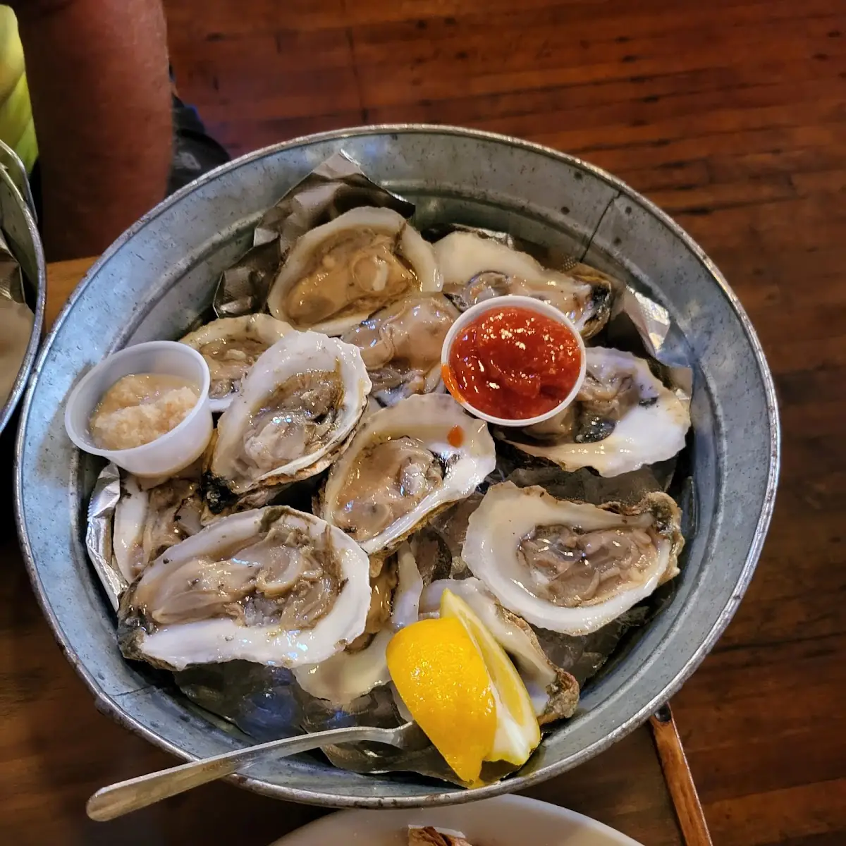 Oysters on the Half Shell