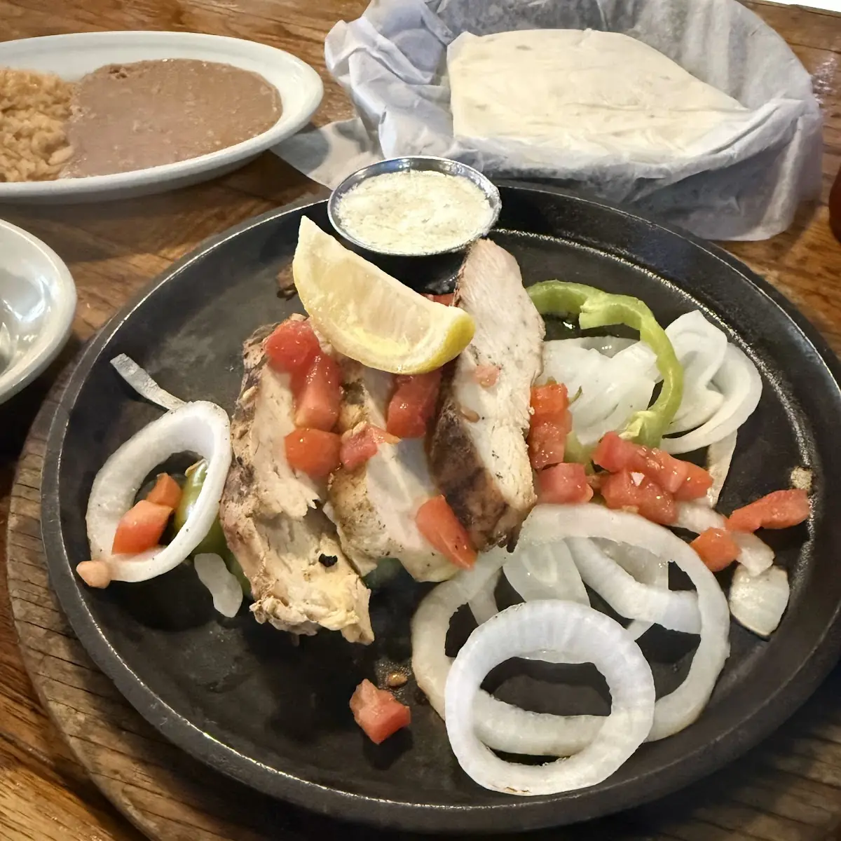 Lunch Chicken Fajitas