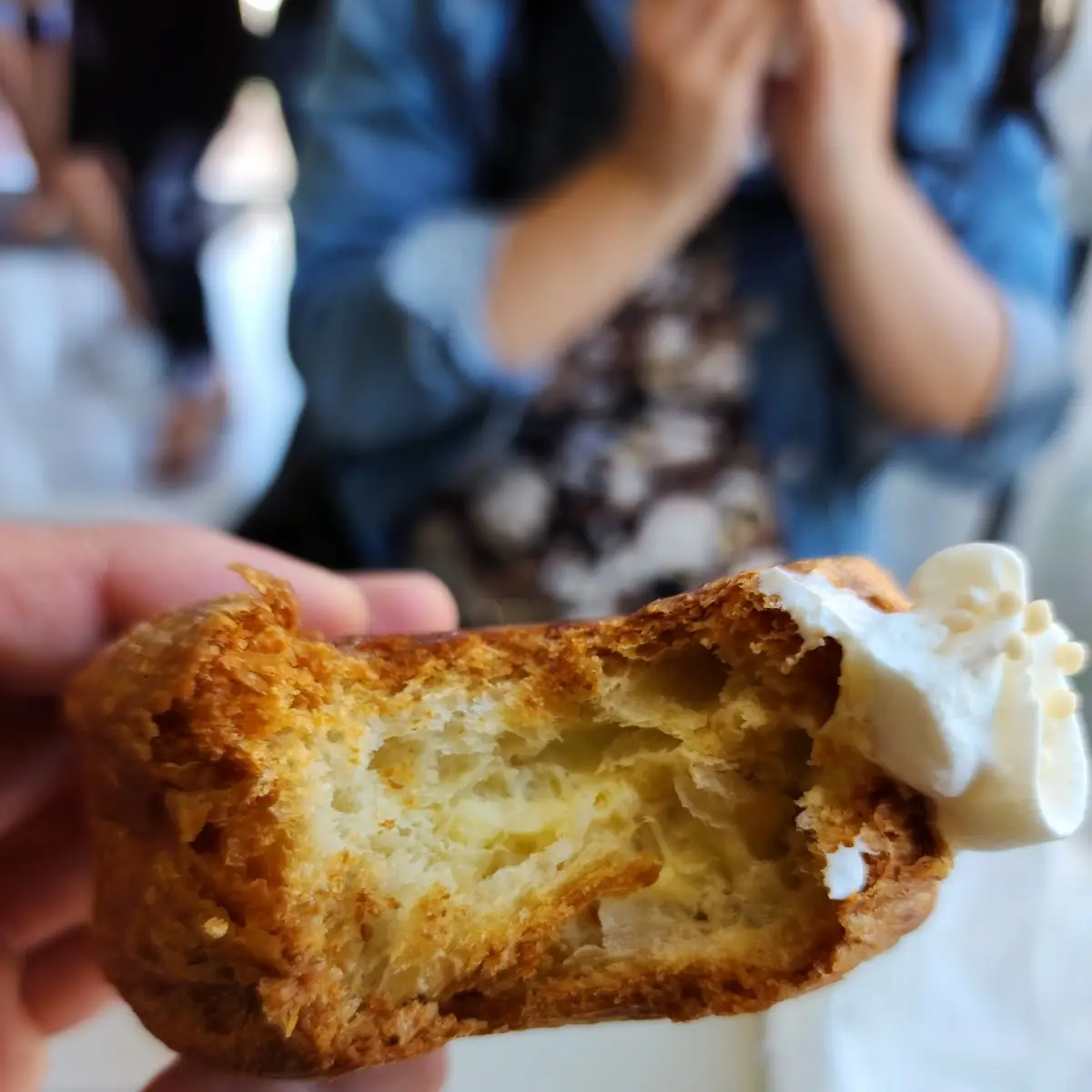 Croissants with Vanilla Creme