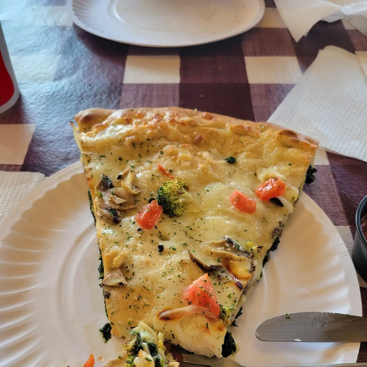 Stuffed Veggie Pizza