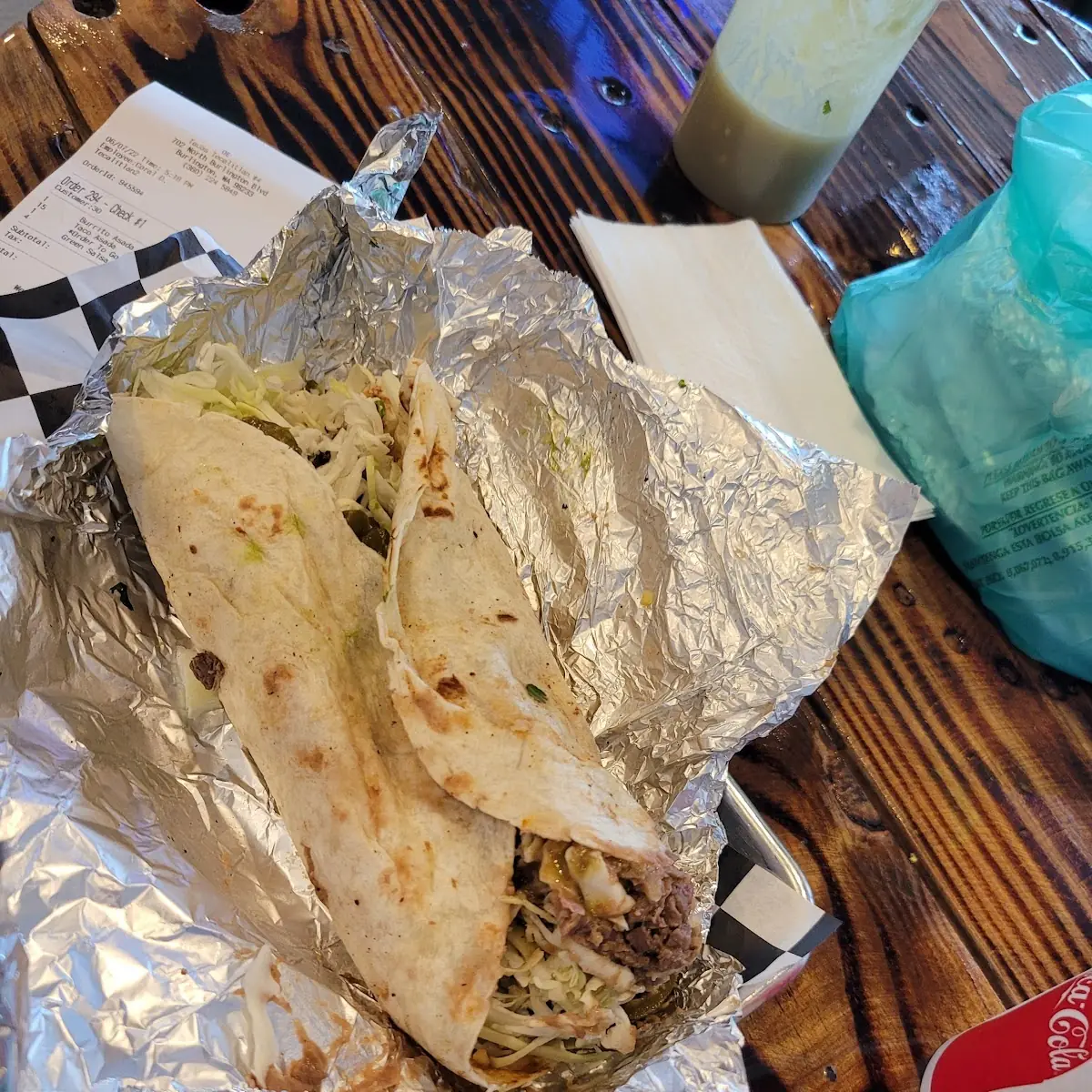 Carne Asada Burrito
