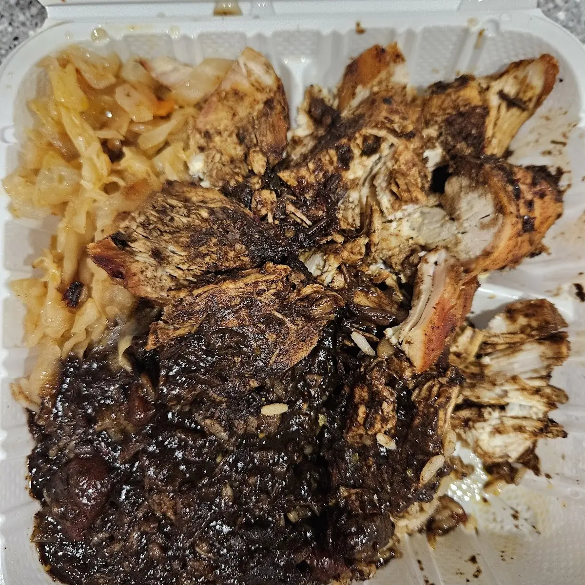 Rice & Peas Cabbage