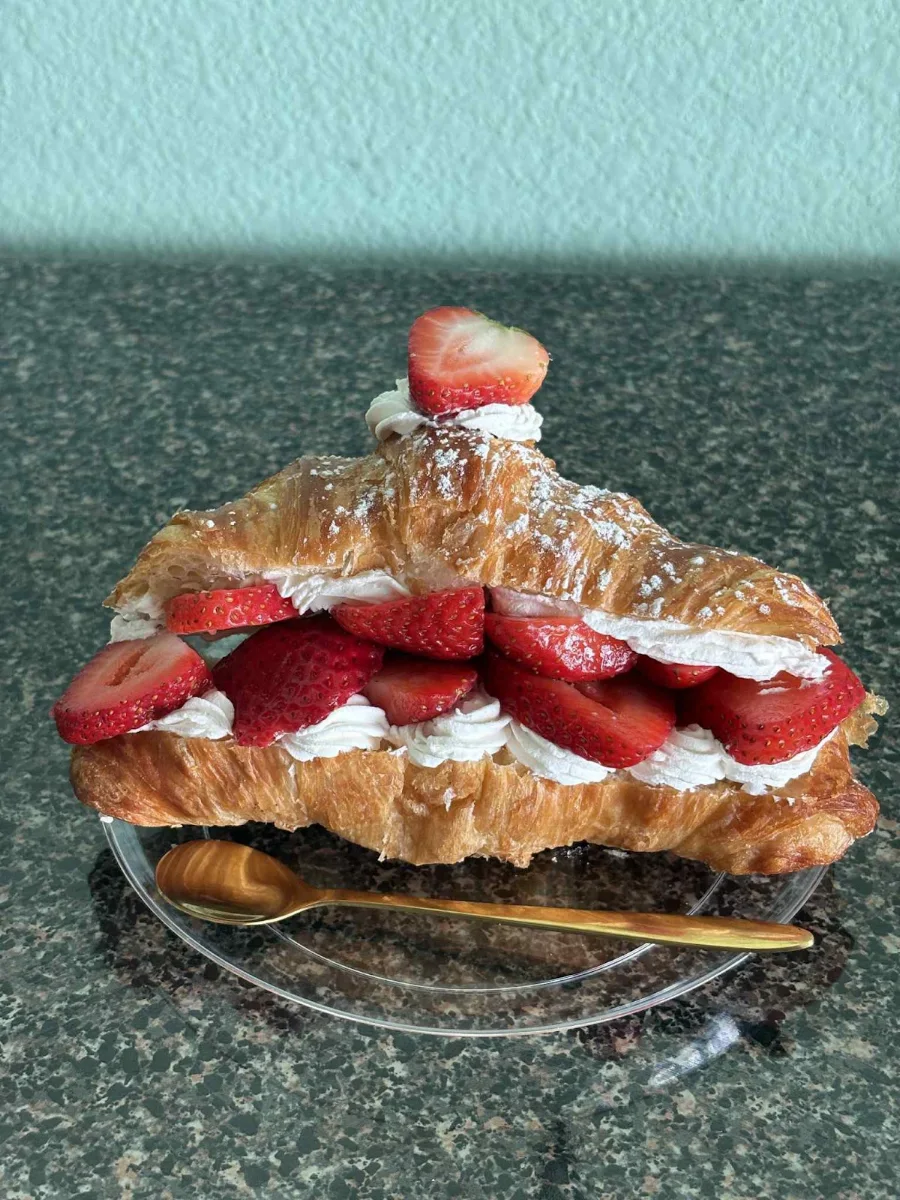 Strawberry Croissant